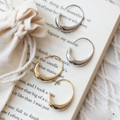 GoldSilver™ | Luxury Gold and Silver Earrings