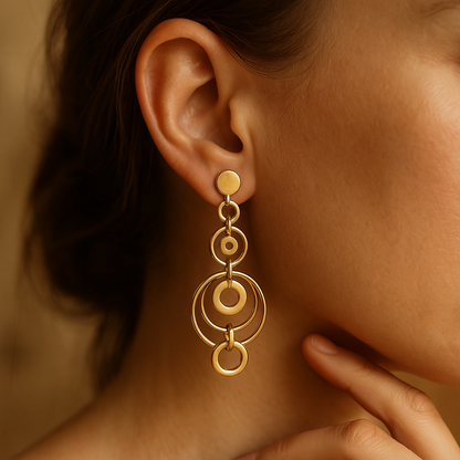 Kalani | Silver Teardrop Earrings