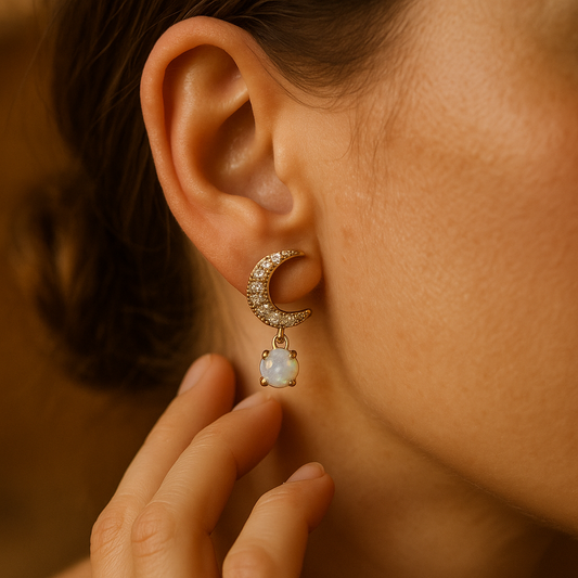 Navigator | Opal Drop Earrings