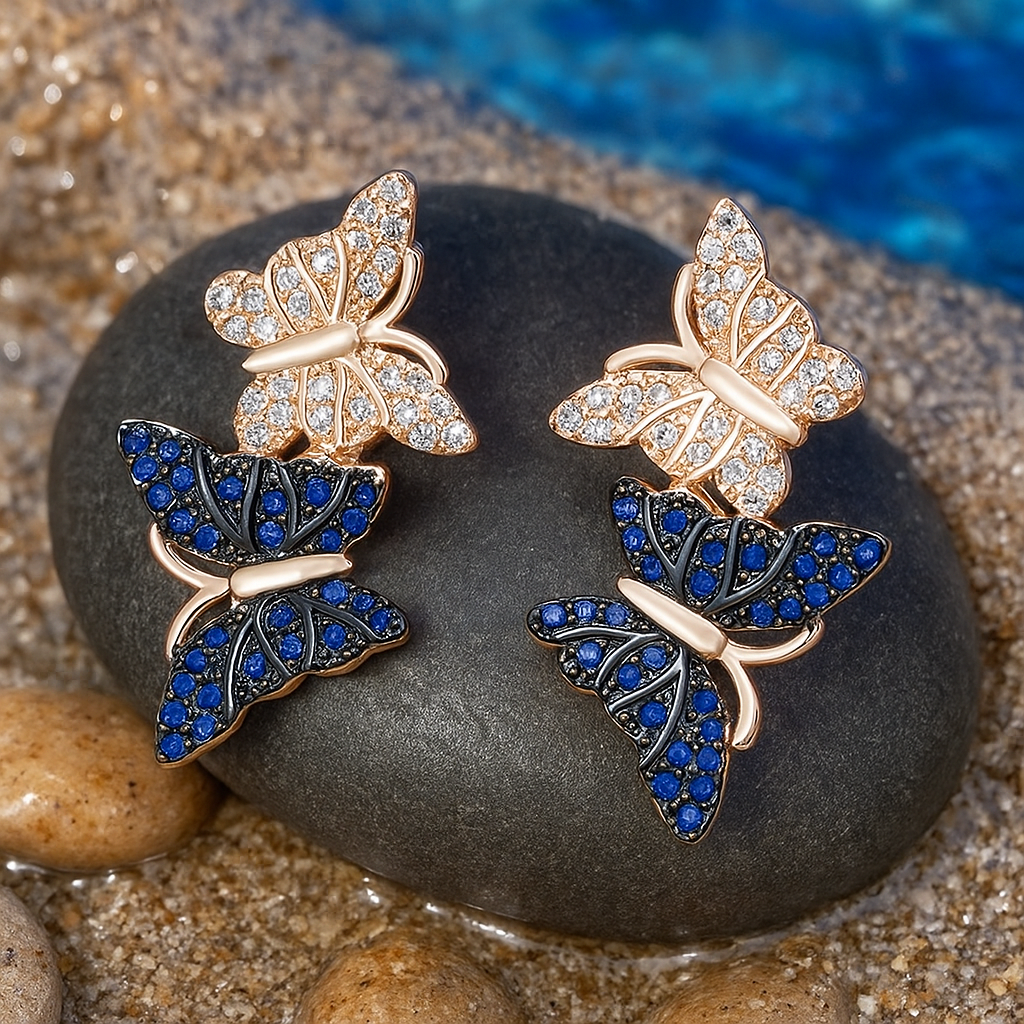 Isabella | Butterfly Earrings