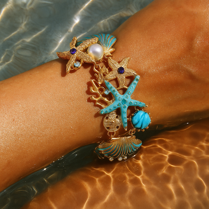 Celestine | Ocean Pearl Bracelet