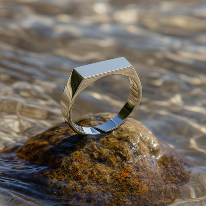 Zara | Fundamental aqua band ring
