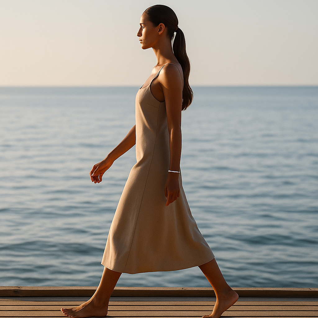 Elara | Silver Line Bracelet