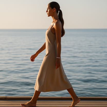 Elara | Silver Line Bracelet