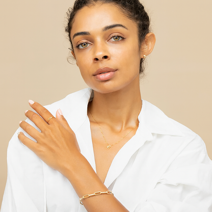 LoveNote™ | Gold Letter Initial Necklace