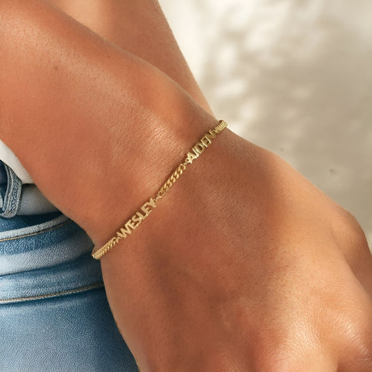 Prénia™ | Bracelet With The Names Of Your Loved Ones