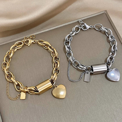 Heartened™ | Gold Chunky Bracelet