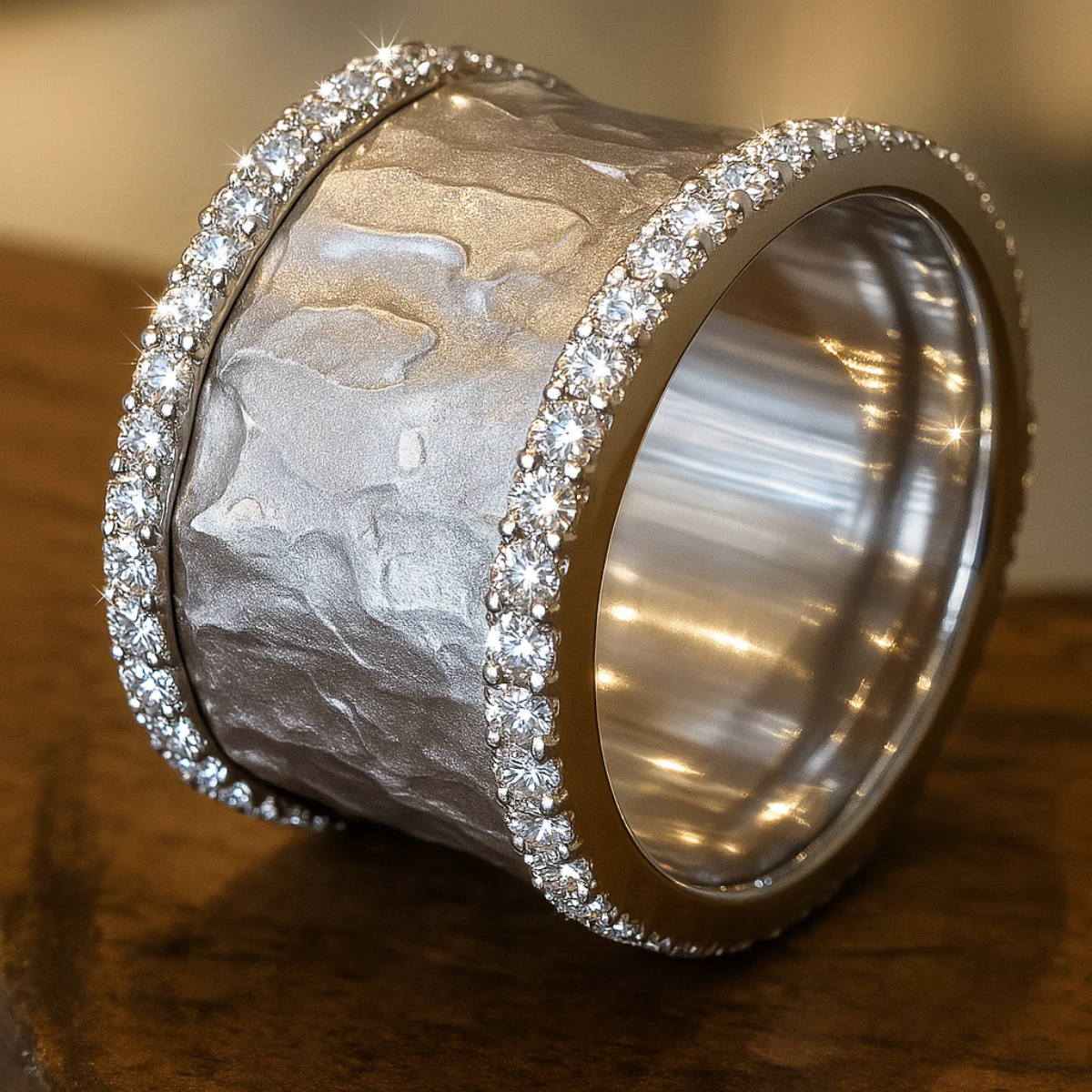 Lina™ | Women’s Vintage Silver Zirconia Ring