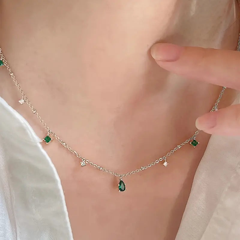 Corinne Delaire Necklace | White Gold