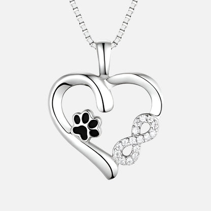 Althea™ | Paw, Heart & Infinity Necklace